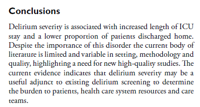 A_MacLullich's tweet photo. Topic: #delirium severity

"measurement of delirium severity may identify patients with a higher risk of developing poor outcomes,"

Systematic review in ICU patients.

https://t.co/twMLMIu57q

@WesElyMD @kmfiest https://t.co/wq4OLLB4mN