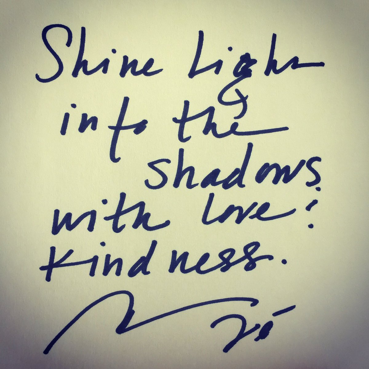 te_werner's tweet photo. Let’s all... shine light into the shadows with love and kindness. 💫

#tewerner #light #kindness #bethechange #ownyourorbit https://t.co/BhoZS2SQCA