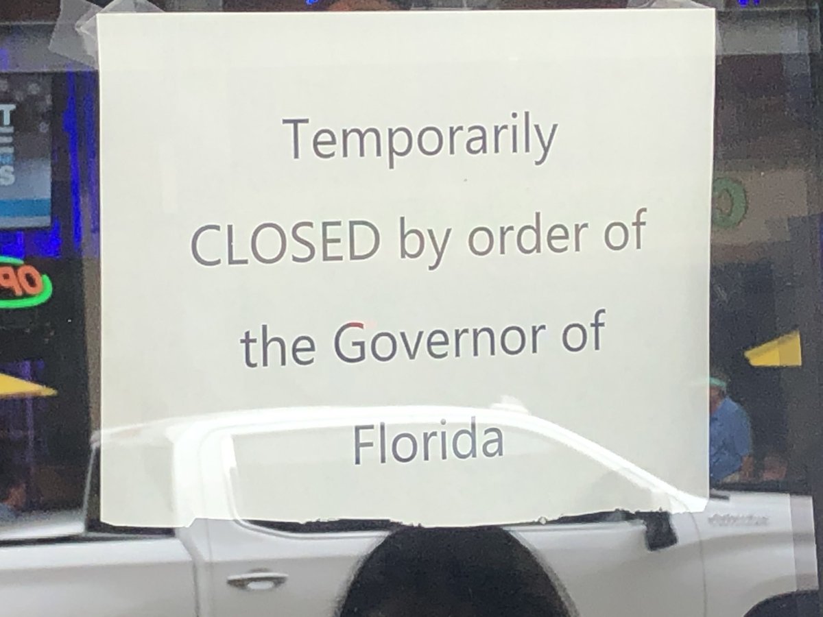 WEARTV_Showers's tweet photo. #DEVELOPING Gov. DeSantis announced FL is moving into phase 2. Giving Bars, Nightclubs and other entertainment venues the green light to reopen with covid restrictions. @CarolynCerdaTV has full details tonight on @weartv at 4,5,6,9&10-PM. #COVIDPhase2 @WEARTV_Showers https://t.co/1xOa5CHtSS