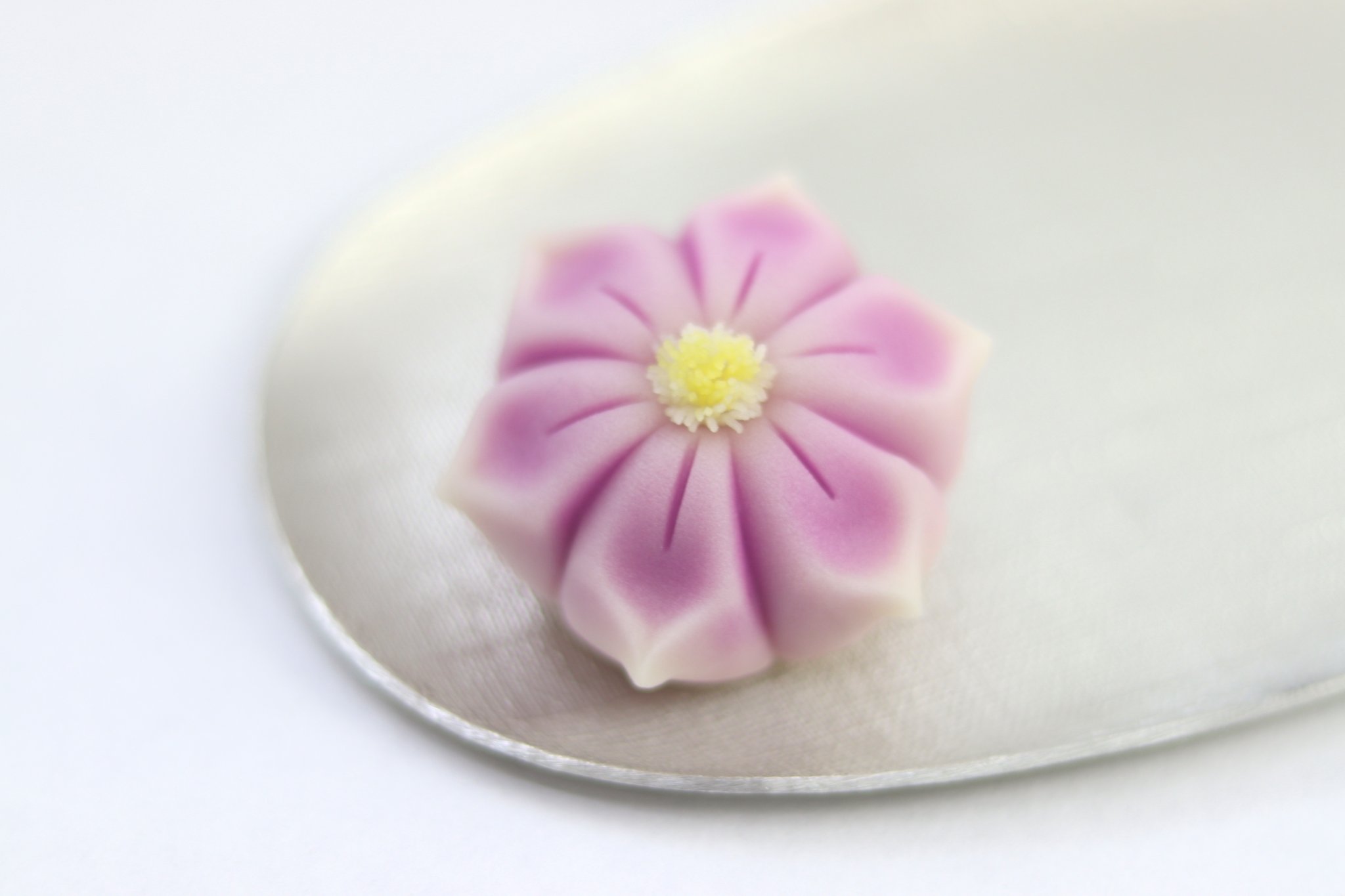 三宅正晃 御菓子司 紅谷三宅 鉄線花 薯蕷練り切り製 鉄線はその名の通り頑丈なツルを絡ませながら成長する植物です 清らかな花の美しさから 高潔 という花言葉もあります 目の保養になる和菓子 T Co K4izuuk1ad Twitter