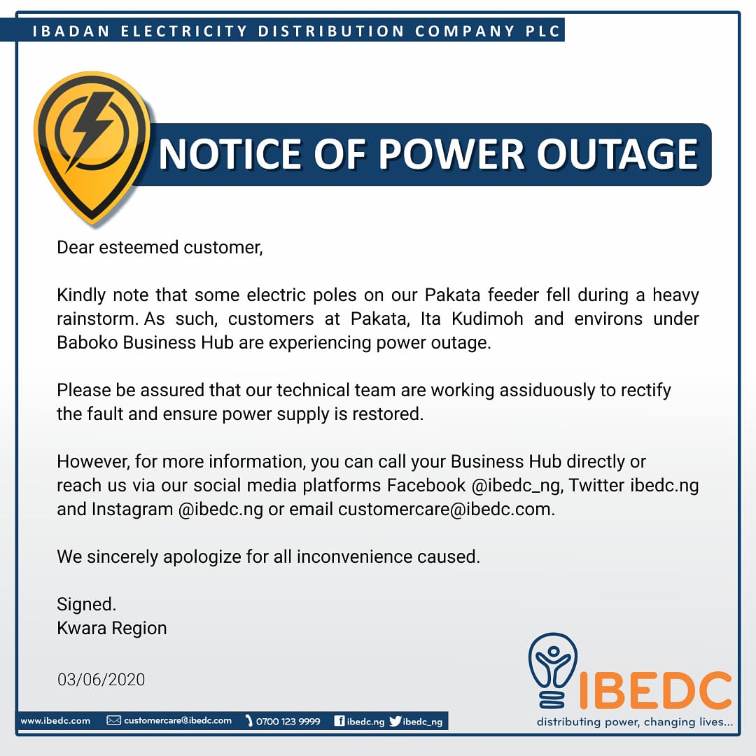 Power Outages Notification to Protect your Business