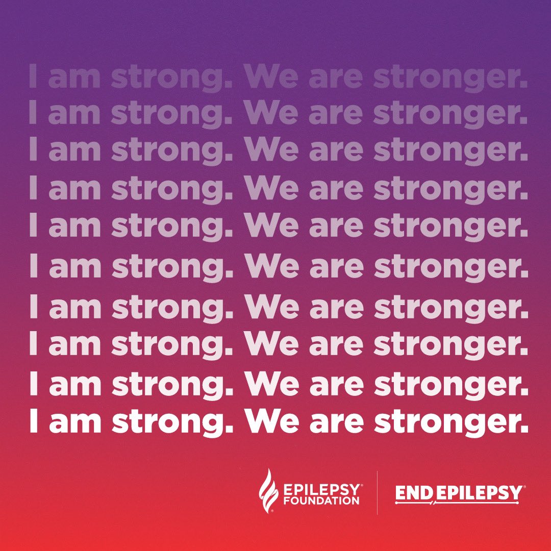 REMINDER! You and our #community can #makeadifference in the world today. Like and share your mantra to share with our #epilepsywarriors. #NationalRepeatDay #EndEpilepsy