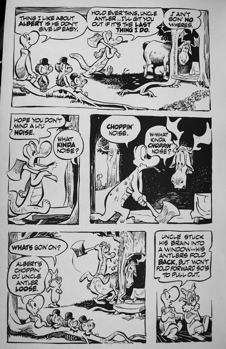 Pogo’s Bats and the Belles Free by Walt Kelly - Pogo remains super cute while also having some surprisingly scathing political commentary in it. It’s also really funny.