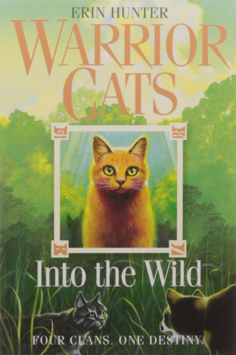 The UK warrior cats books have much nicer art I’m a little shook.NA: Left U...