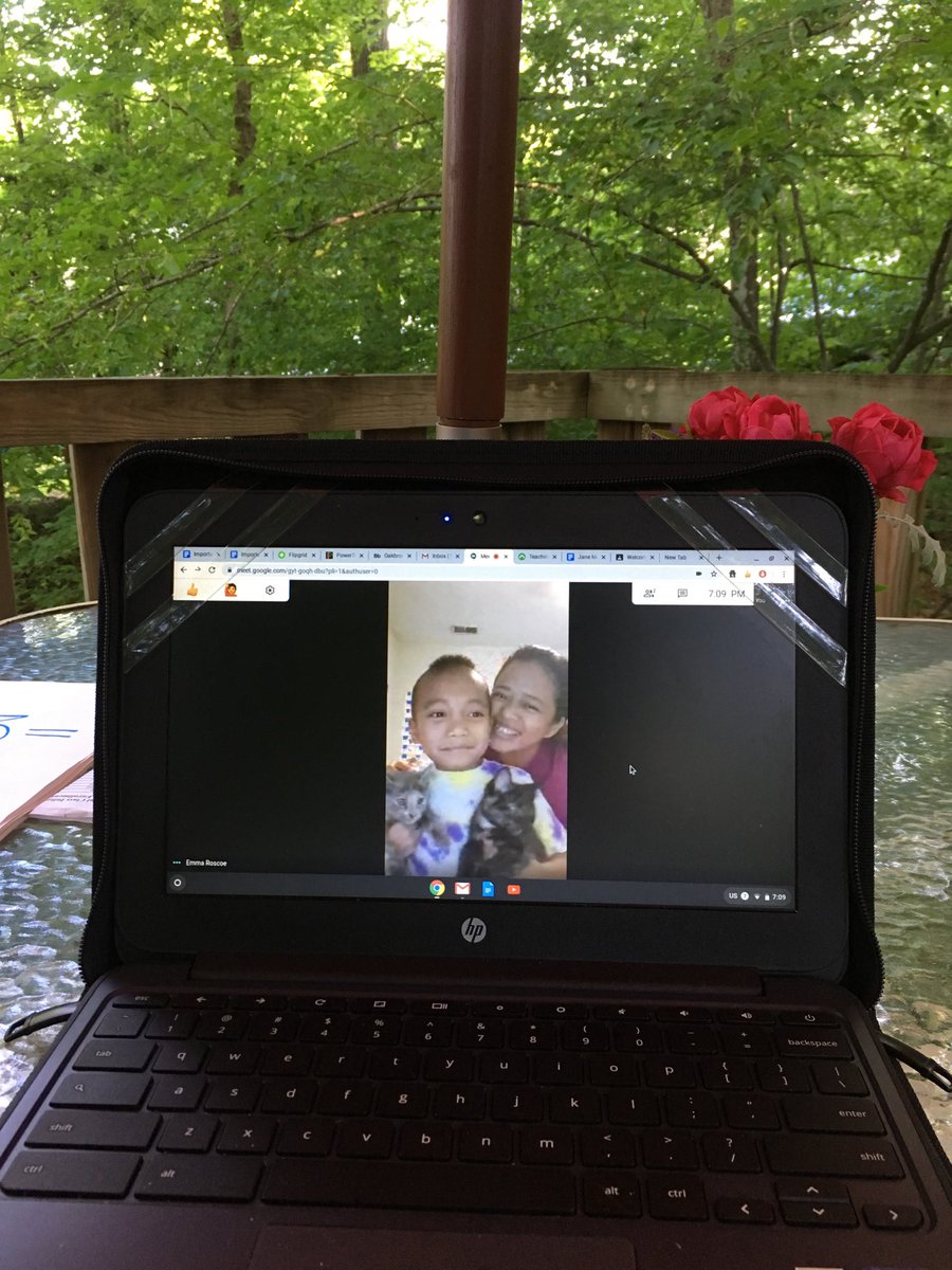 JaneMelven's tweet photo. Almost all my 1st graders did their Virtual End of Year Student-Led Parent Conferences giving me #Pridein5 at #HECLeads ! With #Distancelearning , my students got to pick from my kitchen, front porch, or tree house for the location- the tree house won for my #leaderinme students! https://t.co/gCULAH1cdu