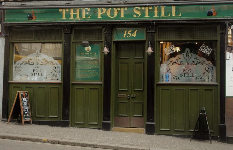 Pubs I Miss#4 The Pot Still, GlasgowA city centre mixer for the old team, the students and tourists on the look out for something authentic. Best whisky collection in the world (probably), but also an incredible range of imported German bottles and Scottish casks. Magical.