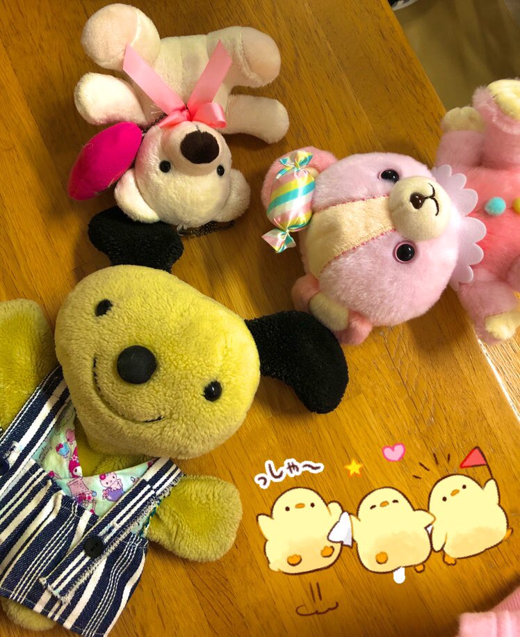 ぬいぐるみは家族