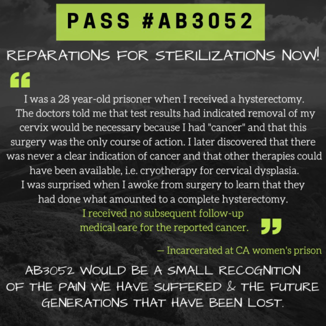 pantheonbrice's tweet photo. CA needs to address the legacy of eugenics that continues to impact our communities. The racial & income-based health inequities exacerbated by COVID-19 demand we address the past to save our future; #AB3052 brings us closer.
@JonesSawyerAD59 thank you for your cont. support! https://t.co/PYUASLeto5