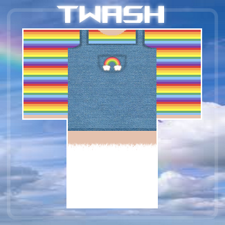 Adore Awh On Twitter Cute Rainbow Overalls Links Here Shirt Https T Co Rnfqcvne70 Pants Https T Co Ecdgiymooa Roblox Robloxclothes Robloxclothing Robloxdesigner Robloxdesign Https T Co J8nxvfs6i1 - roblox overalls pants