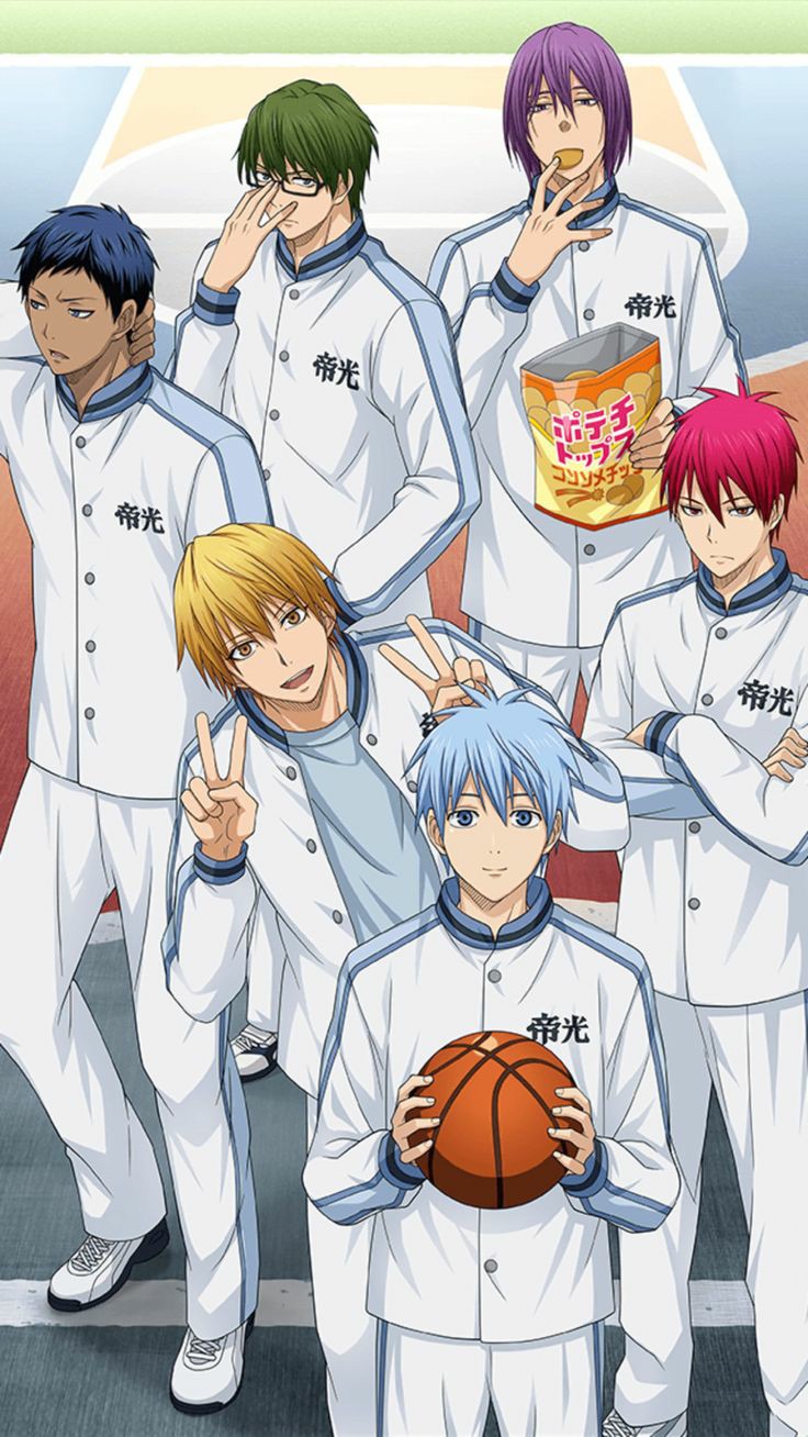 𝑗𝑜𝑖 não está lendo nada ✨️ on X: elimine um personagem de cada linha,  versão: • kuroko no basket  / X