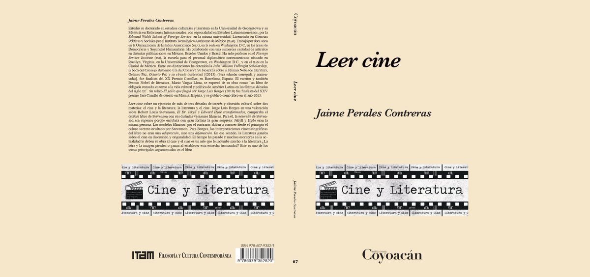chamacote8's tweet photo. Mi nuevo libro "Leer cine" a publicarse en este año. https://t.co/Yr1J6oZ3Ms