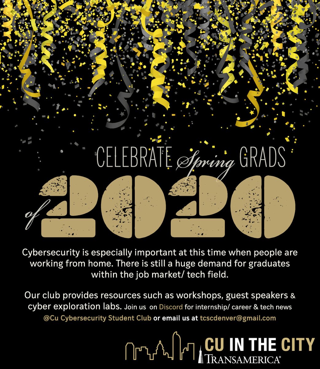 TCSC_Denver's tweet image. #2020graduates @CUDenBusiness #JobSeekersWednesday