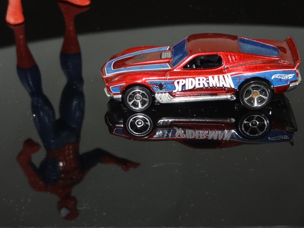 spiderman matchbox car
