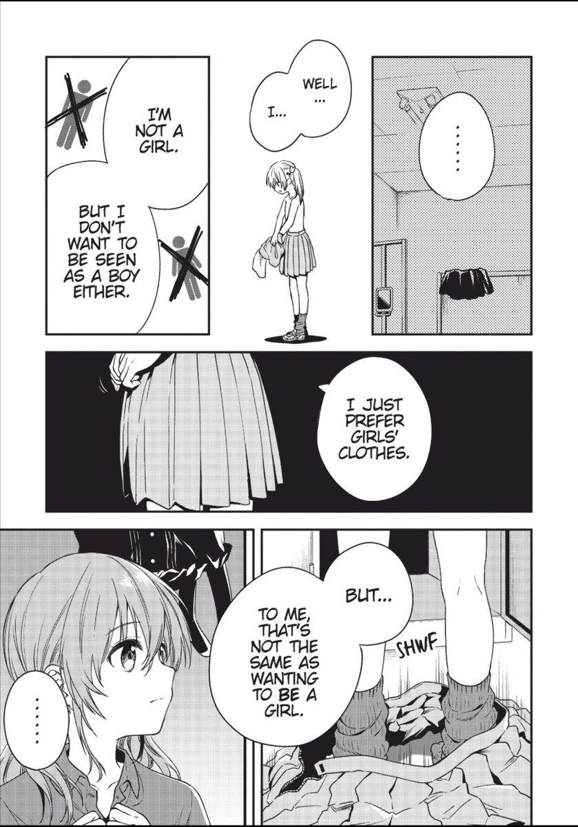 Rubengallar Lgbt Characters From Love Me For Who I Am Fukaboku Lovemeforwhoiam Mogumo They Them Non Binary In A Relationship With Tetsu T Co C5e5oai4fb