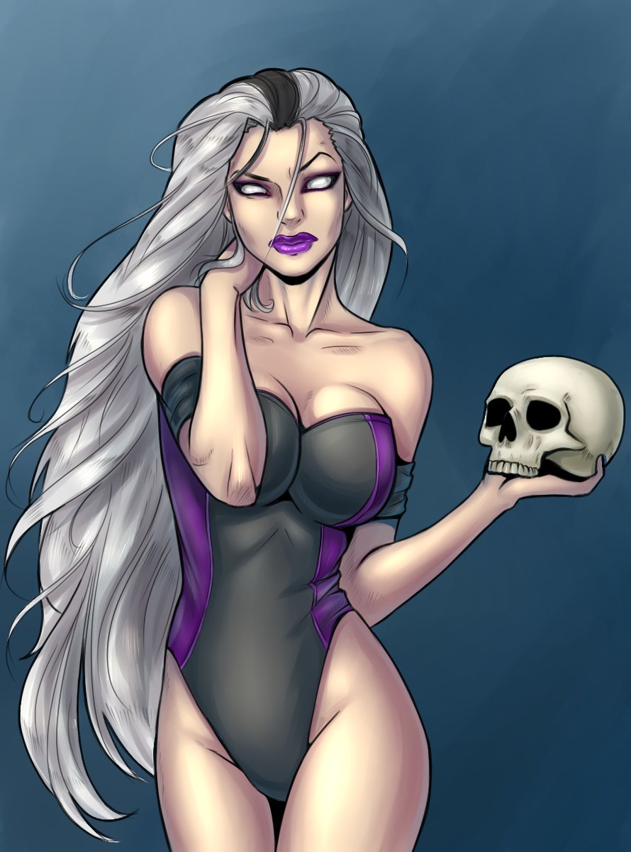 MKsluts's tweet photo. Sindel, a rough gilf who isn't afraid of a little pain,  scratch that, a lot https://t.co/Wd5ZbFVx3X