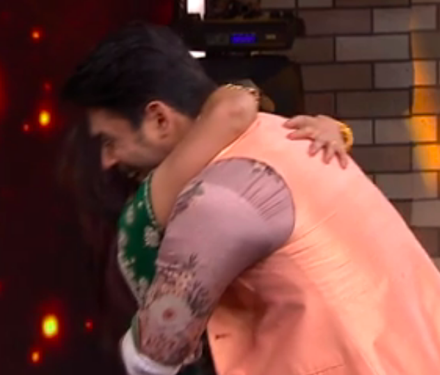 quickly turned around & there he was, standing with his shoulders erect & looking into her eyes. She burst into tears & threw her arms around him. He was there for her, she wasn't abandoned as she had always feared in her life. Sidharth bent down to take Sana into his embrace.