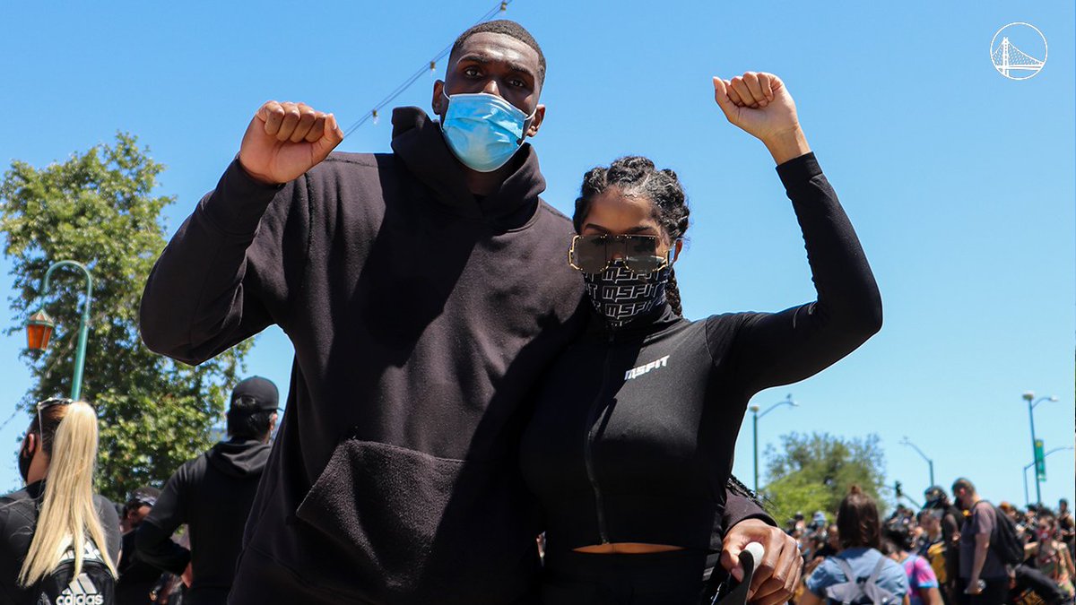warriors's tweet image. &quot;We built different ... This city brings people like yourselves [together].&quot;

Today in Oakland, @juanonjuan10 brought the community together for his Walking in Unity event

#BlackLivesMatter || #DubNation