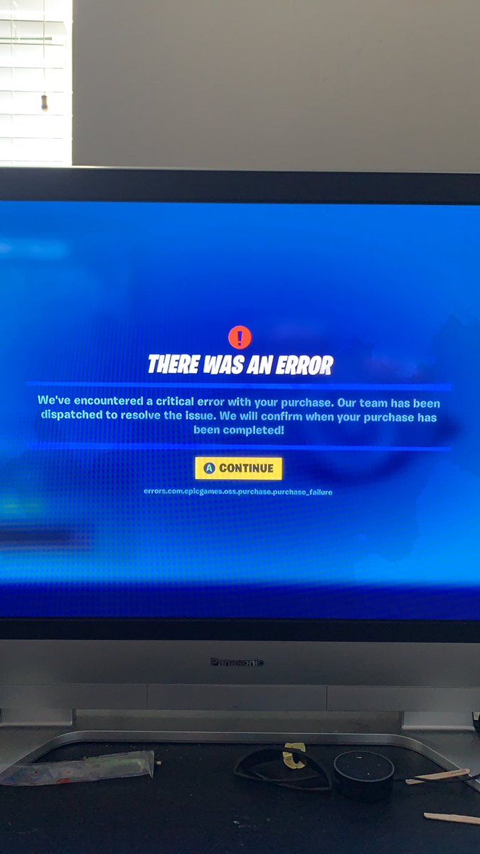 aimeecoleman's tweet photo. @FortniteStatus tried multiple times to purchase v-bucks. What happened?? https://t.co/9G27LDiug7