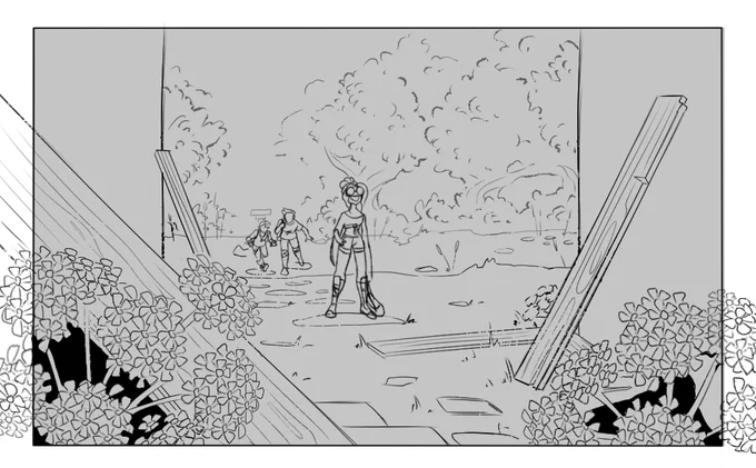 Hemlock preview (Webtoon short story contest). 