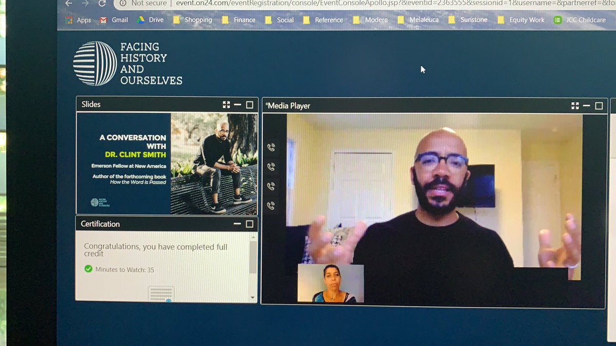 robinsonreader's tweet image. Major take-away from @ClintSmithIII through #fhonline: We must actively work to change the narrative of history and create new narratives about race through the words &amp;amp; experiences of those who have been and are unheard, repressed, and oppressed.