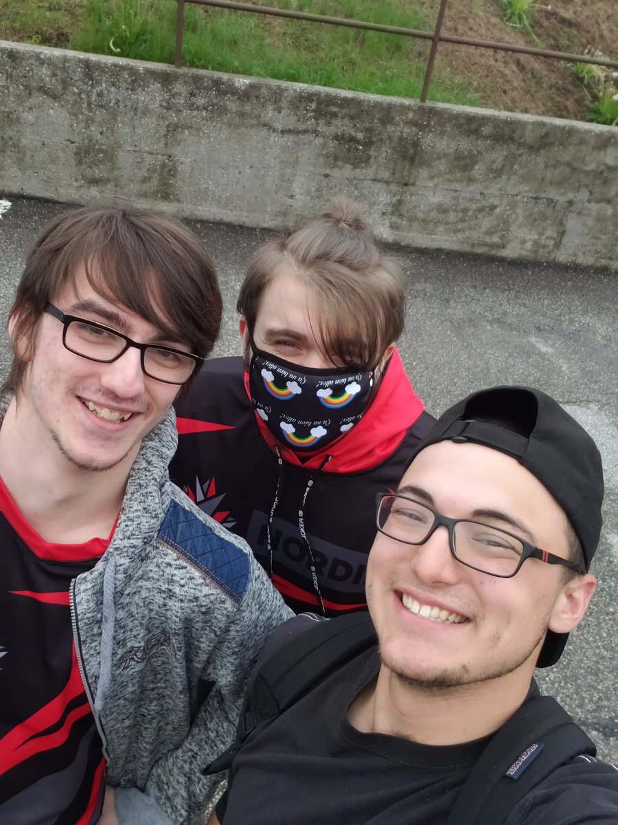 I met some pro player!!! Am I the number 1 fanboy?? @Stor_MzR6  <a href="/BosakR6/">BosakR6</a>  <a href="/NordikGG/">Nordik Esports</a>