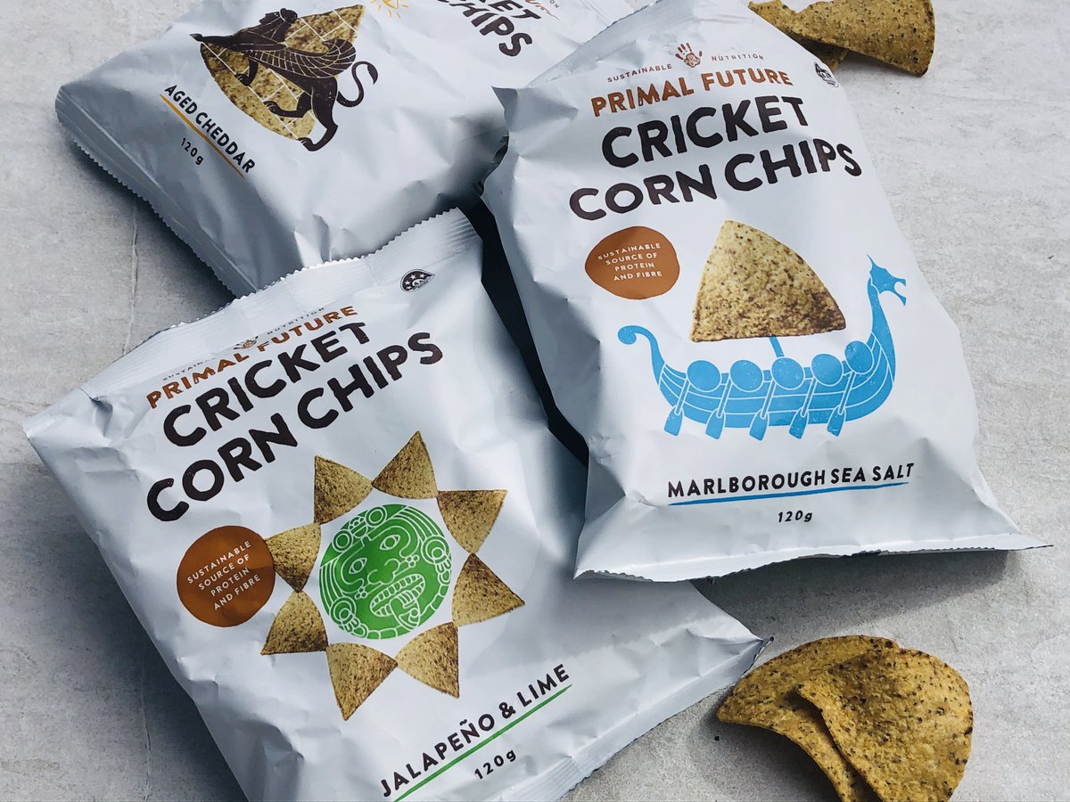 primalfuturenz's tweet photo. 🌽🍟 + 🦗 = 💪🏼 

#primalfuturenz #newworldnz #eatbugs #sustainability #futurefood #newzealand #protein #lunch https://t.co/oRJHVkDDf0