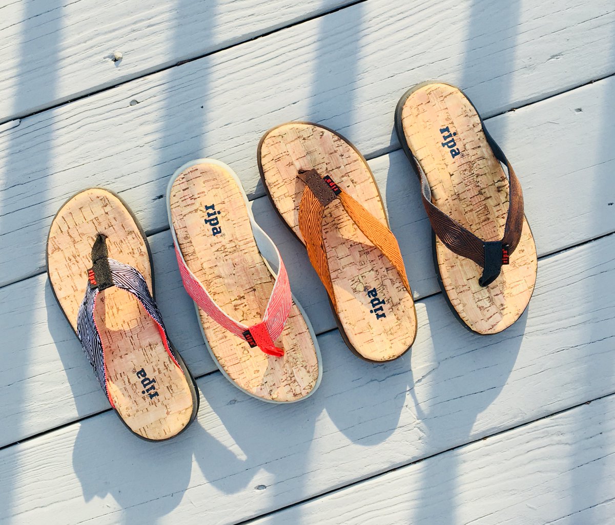 Time to kick off your shoes and slip into a pair of Ripa Sedona sandals, Cork inspired with fun contrasting straps. Grab a pair &get $10 Off  at ow.ly/WkPE50zY6eV #summer #sale #flipflops #sandal #sandalsale #comfort #beachlife #relax #fashionforhim #fashionforher