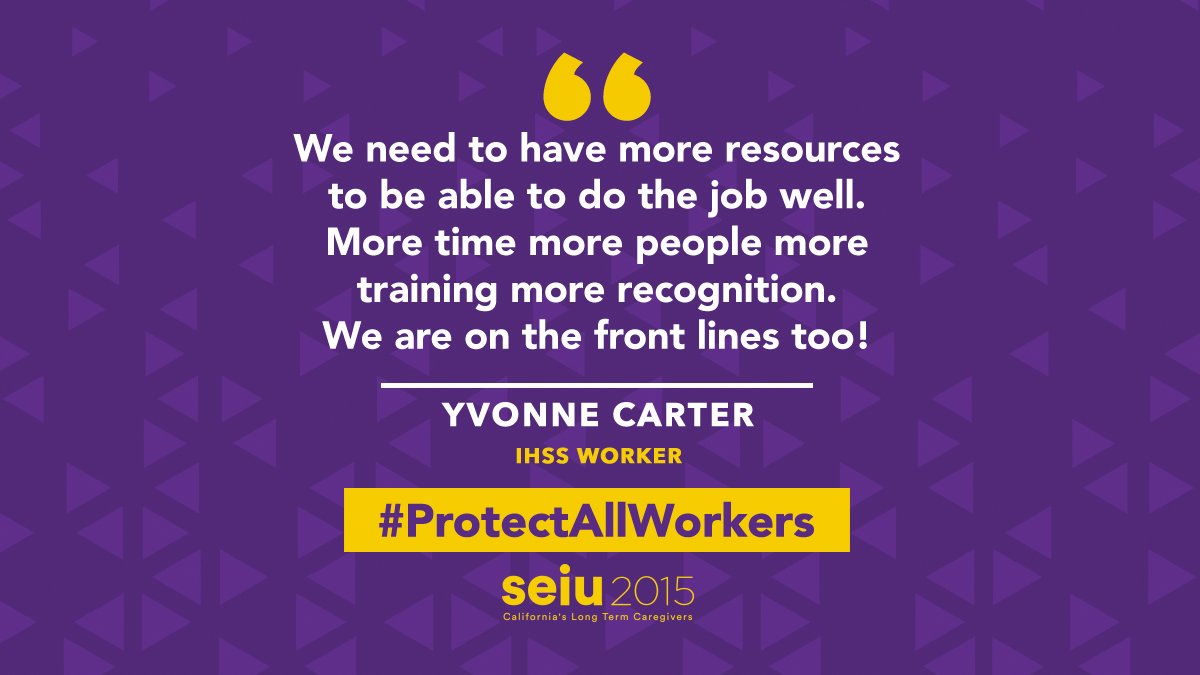 The Governor's May budget revise only proves one thing – that our IHSS workers are STILL being overlooked. Cutting IHSS hours by 7% can be catastrophic for our members. We will NOT stand for it. #SupportHomeCareWorkers