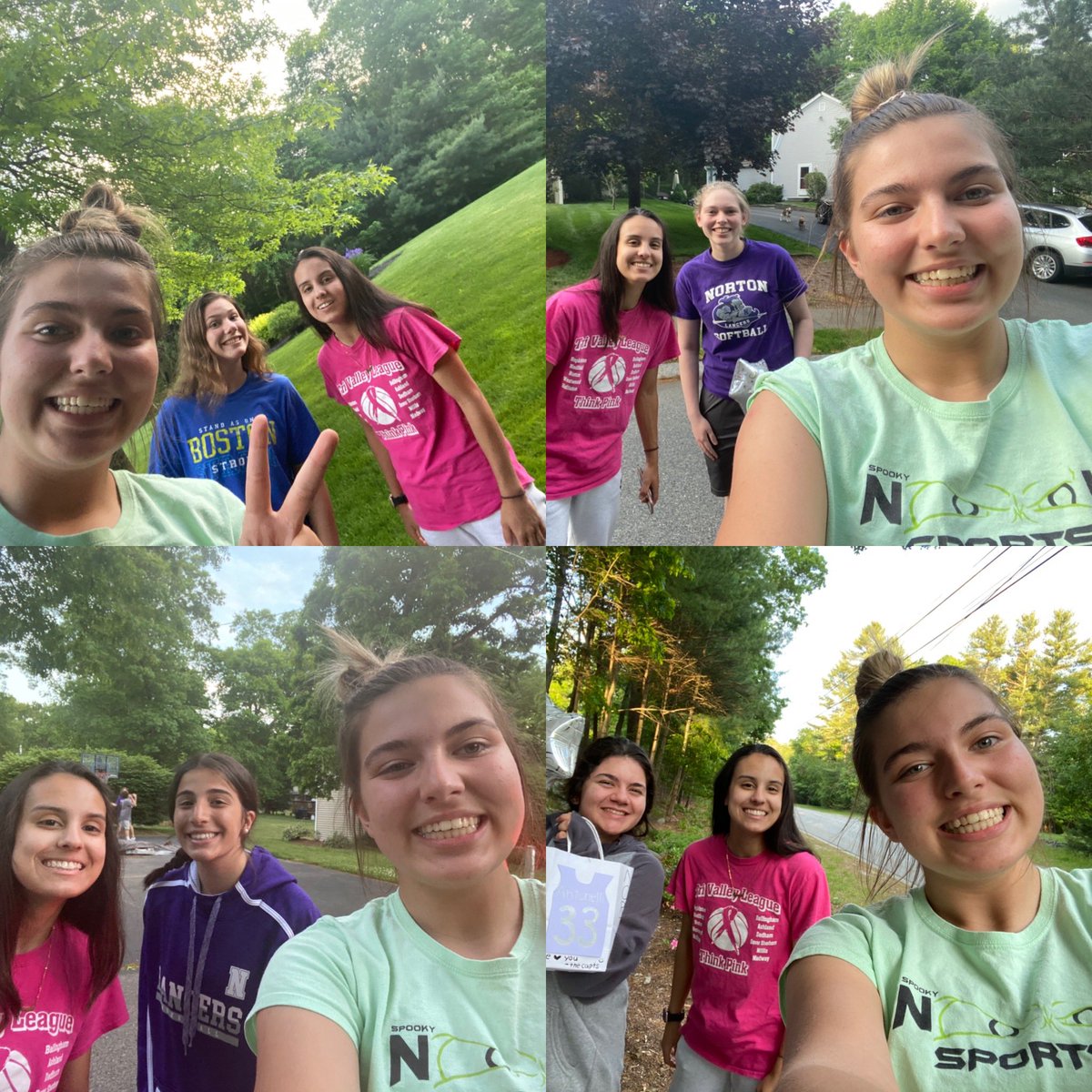 Took a quick captains trip to visit all our teammates with treats!! Hopefully we can all play together soon🎉🏀
<a href="/nortongirlsbb/">Norton Girls Hoops</a>