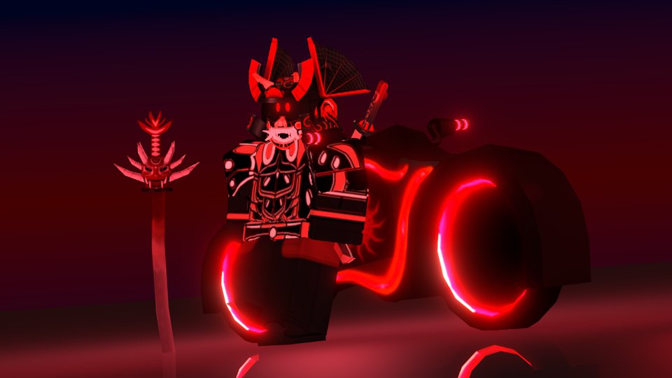 Shadow Night21 On Twitter Red Cyber Oni Gfx Robloxdev Roblox Blender3d Robloxgfx - gfx red roblox icon