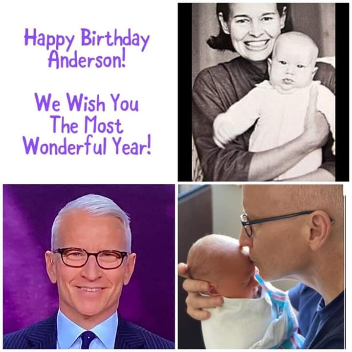 HAPPY BIRTHDAY...
Anderson Cooper! 