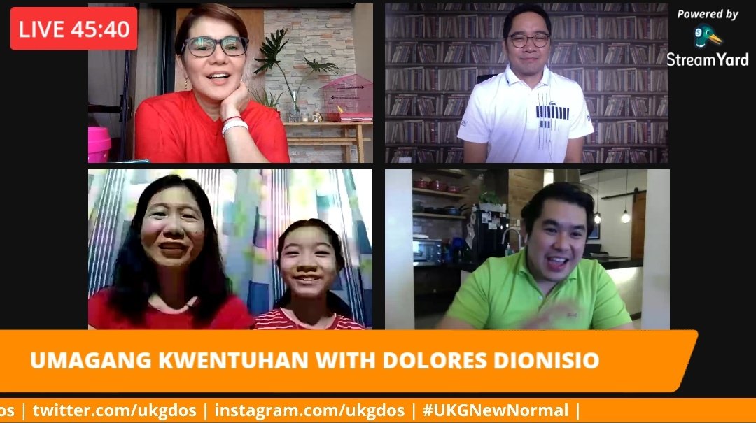 ukgdos's tweet photo. Kwentuhan tayo kasama ang 13 years ng UKG Fan na si Dolores Dionisio! 😍 #UKGNewNormal

Watch here: https://t.co/LwNuiwgGbn https://t.co/2GeWkdZAK6