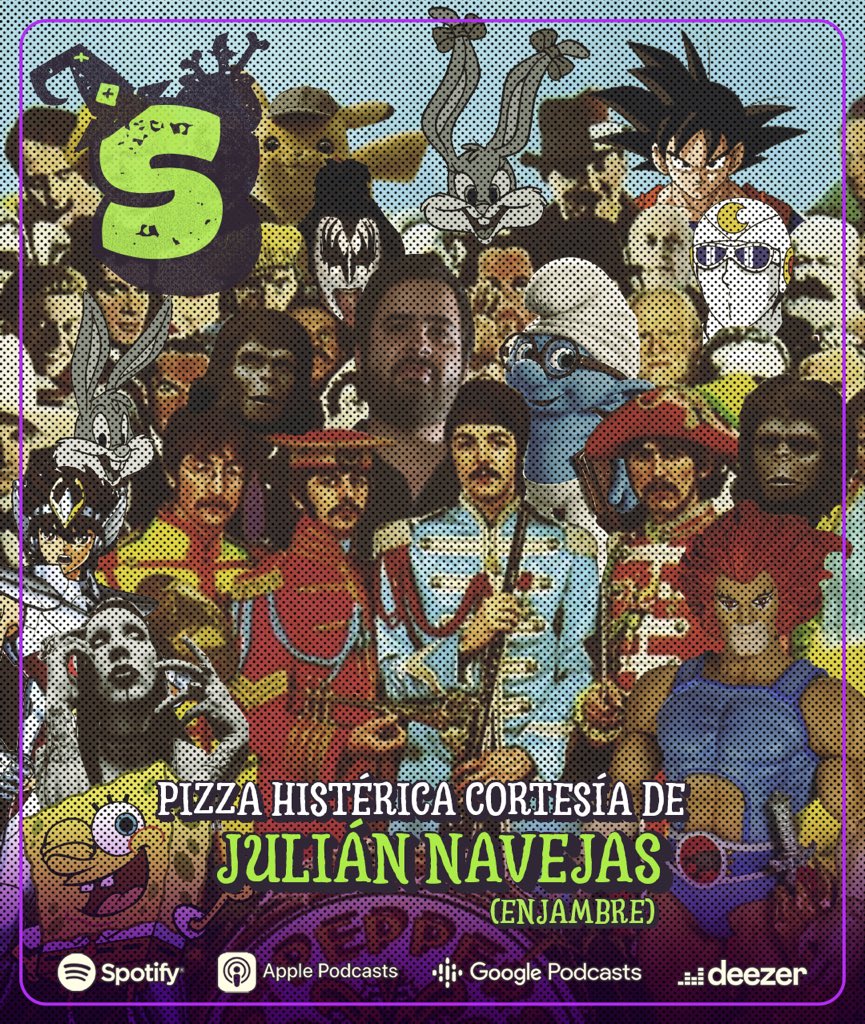 sssandwich666's tweet photo. Ya pueden escuchar el octavo episodio, donde disfrutaremos de una suculenta pizza histérica, cortesía de Julián Navejas del grupo Enjambre.
Encuéntrenlo en su plataforma favorita!
#sandwichparanormal #PanicoSatanico https://t.co/aDjKUXKTKB