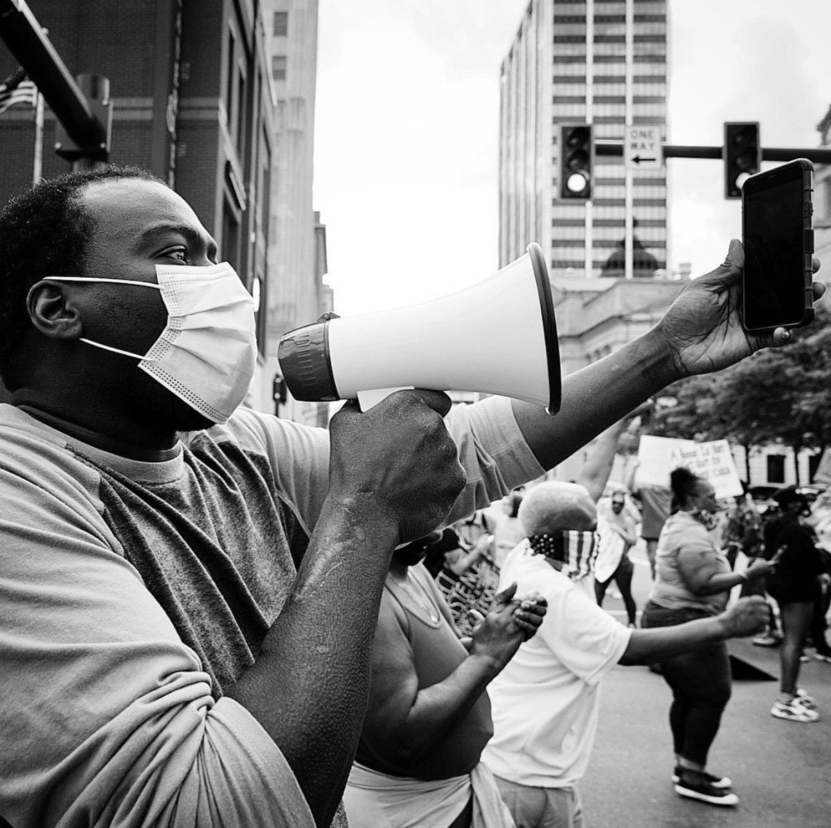 Powerful images by <a href="/djeclyps/">DJ E-Clyps</a> 

We commend everyone for protesting, donating, signing a petition and beyond. We all have the same end goal of fighting for black lives, justice, and an end to racism. Link in bio on steps you can take with us. bit.ly/2U8GqVd