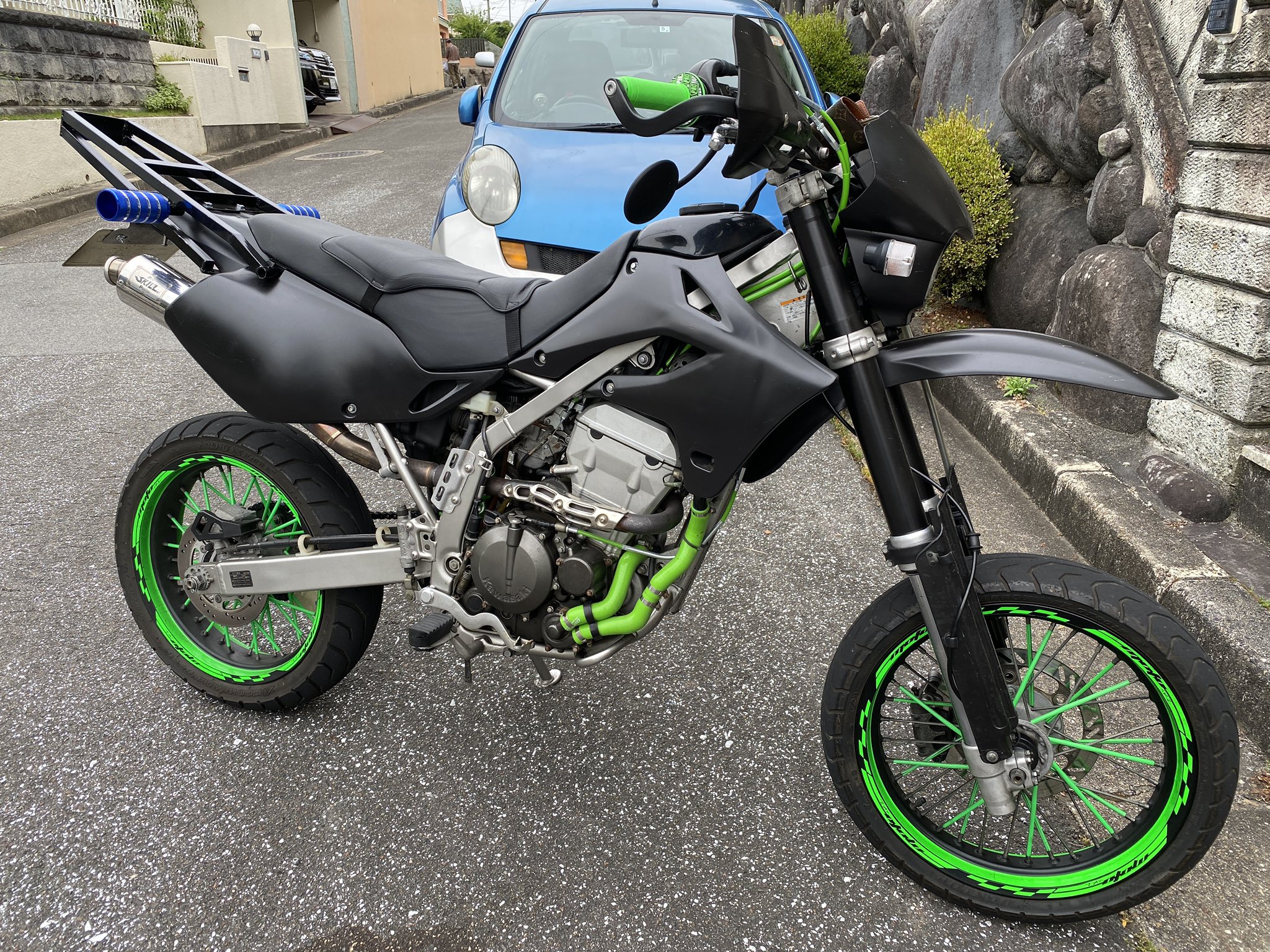 Dトラッカー250ウイリーバー D-トラッカー スタント用 ウィリーバー｜AxxL