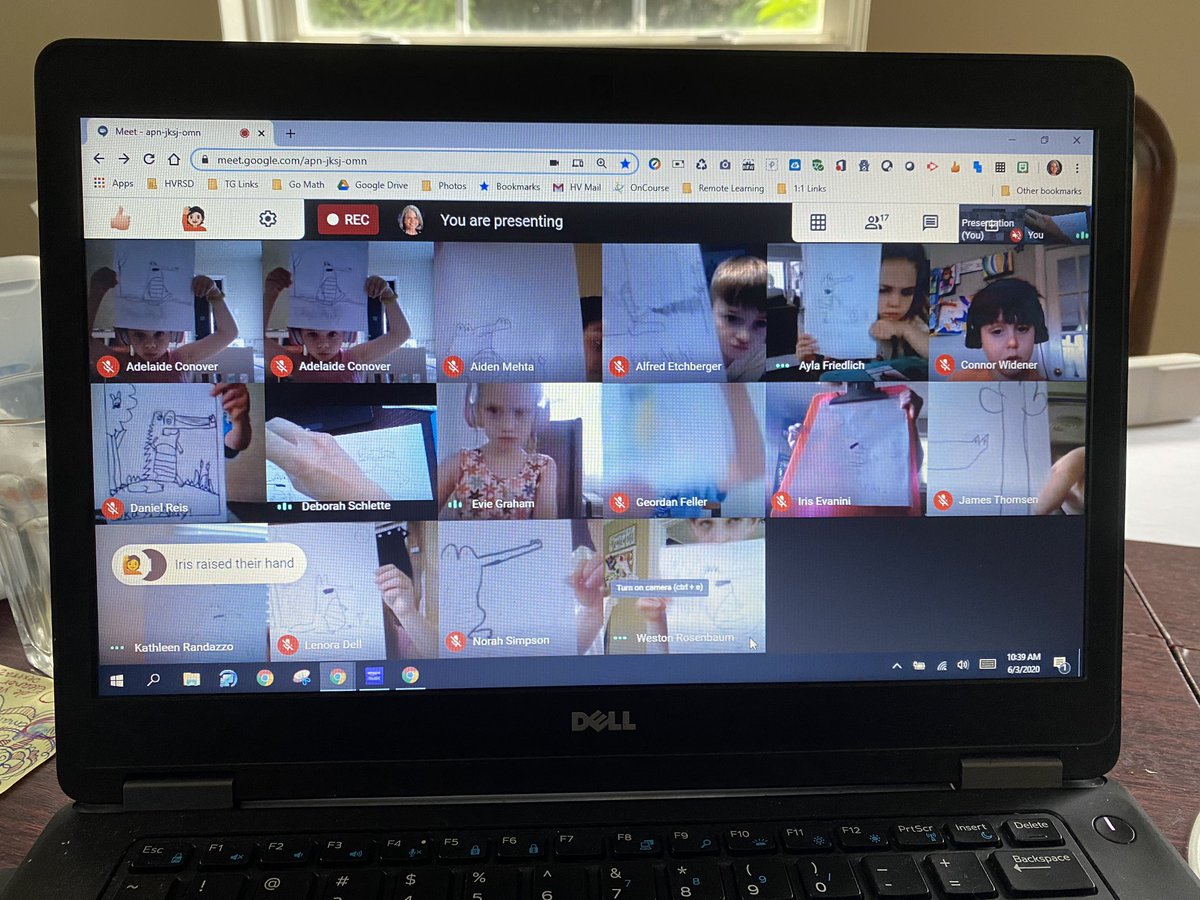 Drawing book characters virtually has been so much fun with our talented k-gators! ❤️ #TGPROUD