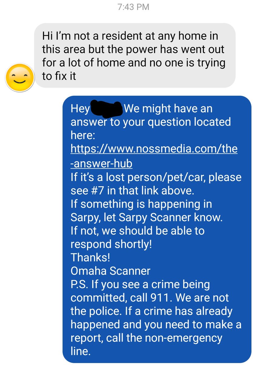 omaha_scanner's tweet image. No, we can not make the power come back on...  Threatening to fuck our sister will also not make the power go back on...
🤏🍆