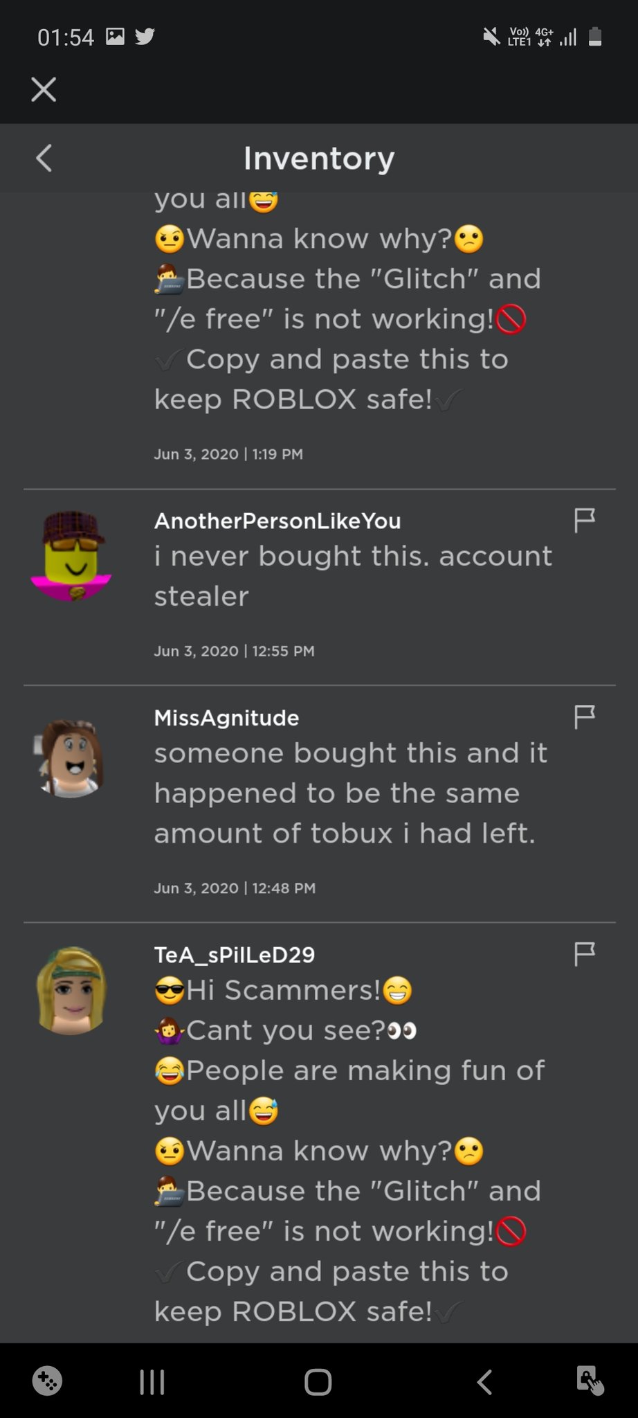 Courtneyvampette On Twitter This Is Very Important To All Roblox Members Roblox Robloxscams Robloxhackers Robux Robloxhacking Albertsstuff Flamingo Robloxgiveaway Roblox Https T Co Dwgtcbyprz Twitter - roblox account password stealer