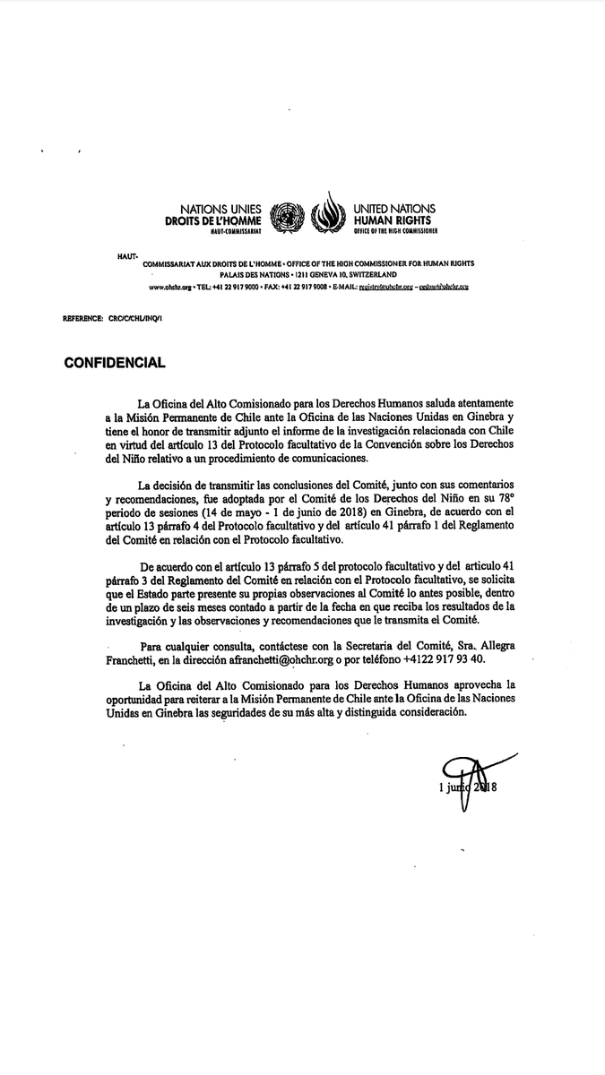 Franci__20's tweet photo. Este documento lo pueden encontrar en internet. No es una filtración se los dejo completo. Lo pueden buscar como INFORME COMITE NIÑEZ  Es del año 2018. #SenamegateEsReal https://t.co/gcZs8eiMiy
