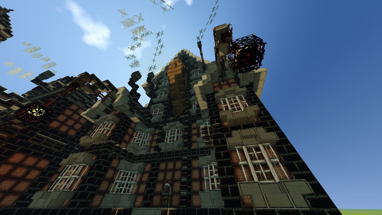 影 Syado 棍棒 歯車ぶっ刺した家の完成 歯車の意味 歯車以上 Fluffy Texture Minecraft Minecraft マインクラフト マイクラ マイクラ統合版 マイクラ建築 Minecraft建築コミュ T Co Hslencgqji Twitter