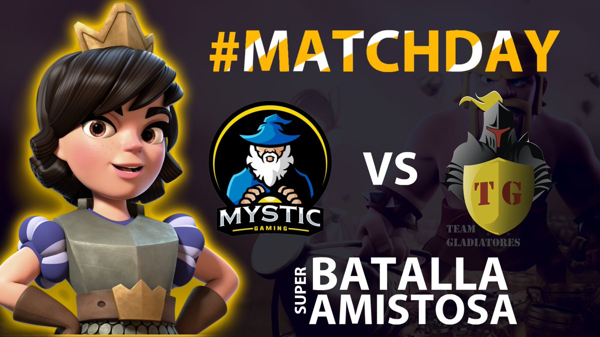 Mystic Gaming™ (@gomysticgaming) on Twitter photo #MatchDay | Iniciamos la temporada de Junio cargado de amistoso como lo hacemos cada temporada. Hoy nos toca el turno de jugar contra <a href="/TeamGladiatore1/">TeamGladiatores CR</a> quién nos enfrentará a una batalla a muerte.
¡Que gane el mejor!
<a href="/AyudaJugador/">Ayuda Jugador</a> <a href="/AyudaRetweetES/">Ayuda Retweet ES</a> @AyudaJugador2 <a href="/AyudaJugadores/">Asistencia en Esports y más</a> #MatchDay | Iniciamos la temporada de Junio cargado de amistoso como lo hacemos cada temporada. Hoy nos toca el turno de jugar contra <a href="/TeamGladiatore1/">TeamGladiatores CR</a> quién nos enfrentará a una batalla a muerte.
¡Que gane el mejor!
<a href="/AyudaJugador/">Ayuda Jugador</a> <a href="/AyudaRetweetES/">Ayuda Retweet ES</a> @AyudaJugador2 <a href="/AyudaJugadores/">Asistencia en Esports y más</a>