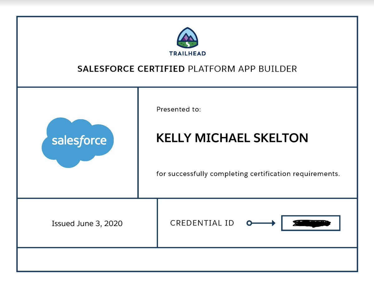 KellyMichaelSk2's tweet image. Continuous improvement. Tonight was special. 

@trailhead @salesforce #platformappbuilder #salesforce #awesomeadmin #salesforcecertified