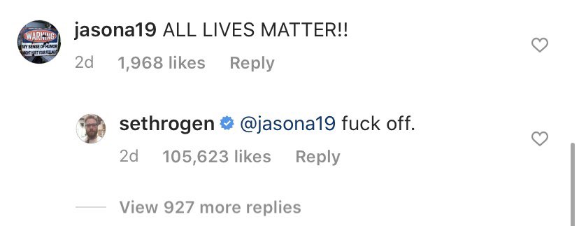 caitlynmcgee_'s tweet photo. This is @Sethrogen. Be more like Seth Rogen. https://t.co/Lxt2E20mOO