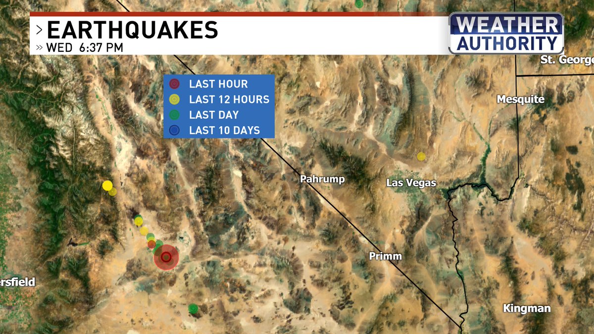 KevinJanison's tweet photo. 5.1 Earthquake in Searles Valley, just minutes ago, felt in Las Vegas. @News3LV  #Quake #earthquake https://t.co/g8ky70VUpV