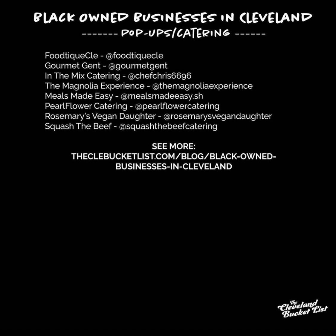 SiestaPapi's tweet photo. Black-Owned businesses in Cleveland, Ohio https://t.co/n62tXWarp7