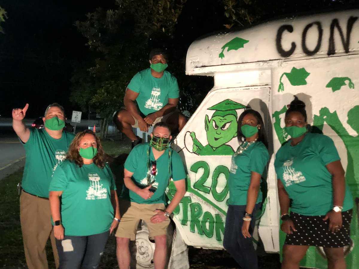 The Admin Team of CHS is sIMPly the best! 💚 <a href="/PrincipalIMP/">Nolan Bryant</a> @caryhsbuses <a href="/Class_of_MrMcC/">Doug McCullough</a> <a href="/SarishaHDawson/">Sarisha Dawson</a> @Patrone_CaryHS