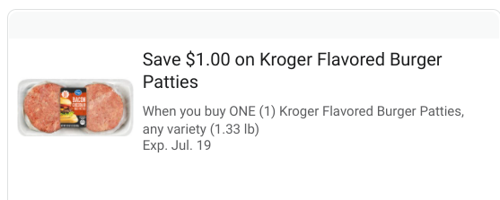 lauraAbock's tweet photo. FINALLY they captured that delicious @kroger flavor in a burger 
#krogerflavor #TrendingNow https://t.co/qE3cxGgZFA