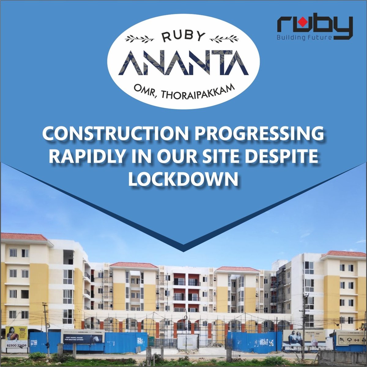 Ruby_Builders's tweet photo. Ruby Ananta - A Lifestyle with Infinite Possibilities

56 2&amp;3BHK Apartments in #Thoraipakkam #OMR

📌 Lowest Price In Locality
📌 Abundant Natural Lighting
📌 High Ceiling Height of 11ft
📌 8ft Windows For More Ventilation

Call: 044-6009 6009 | 7824013610 https://t.co/eA6ktoNOiJ