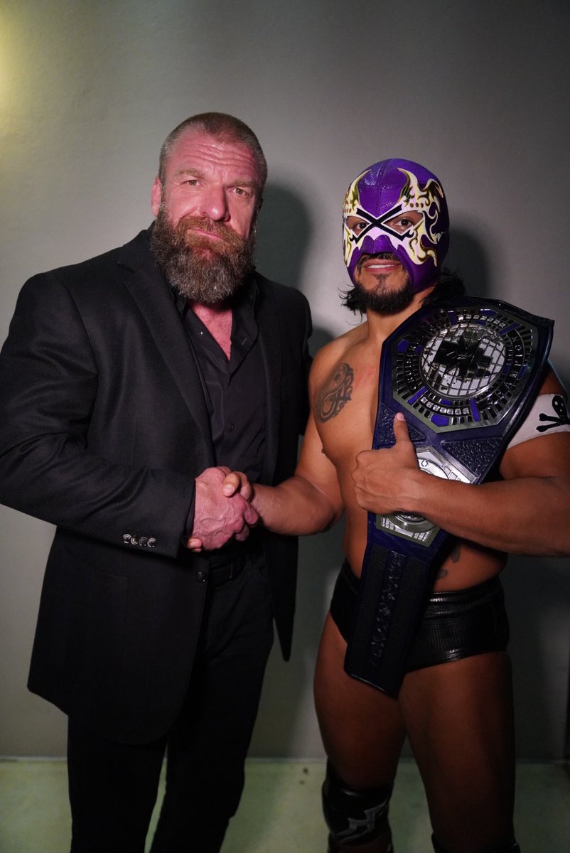 The @WWENXT Cruiserweight Championship tournament was about representing a division.
Athleticism, heart, grit, determination, upset, heartbreak, and hope. And now this division has a new measuring stick...
Congrats to the NEW #WWENXT Cruiserweight Champion @hijodelfantasma! https://t.co/Udsc6KRUOb