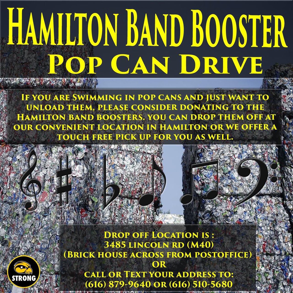 HHS_BAND_DAD's tweet photo. @hhs_hamilton @HamiltonSchools @HamiltonHighMI @HamiltonElem @HamiltonMSMI https://t.co/RDiIWZG42L